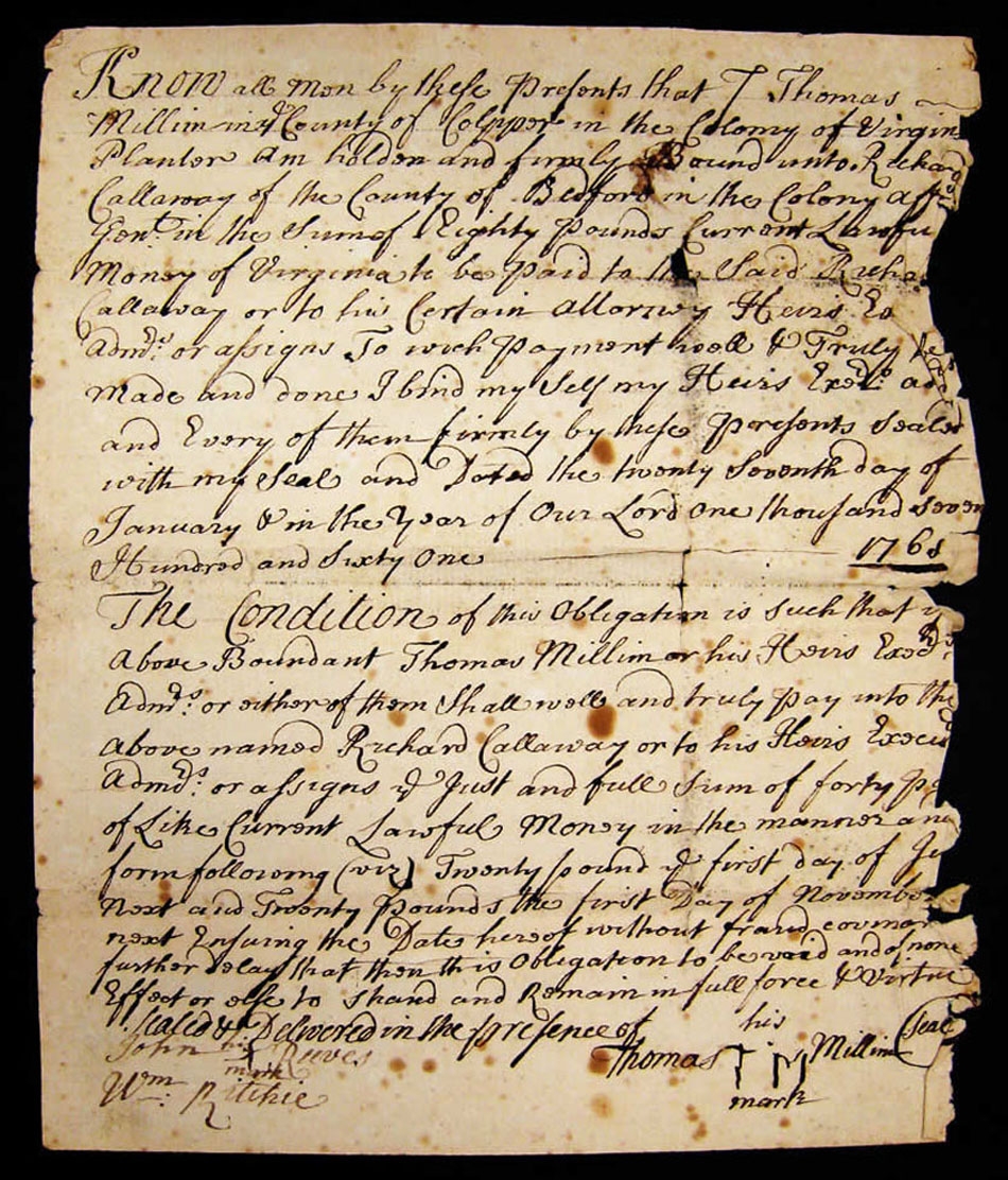Photo of Thomas Millim's Contract